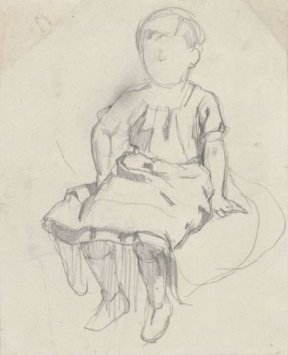 Sitting child