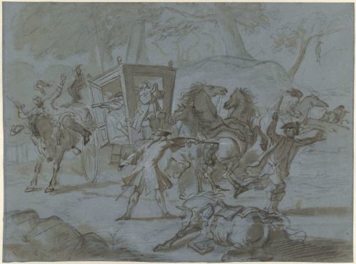 Robbery of a carriage