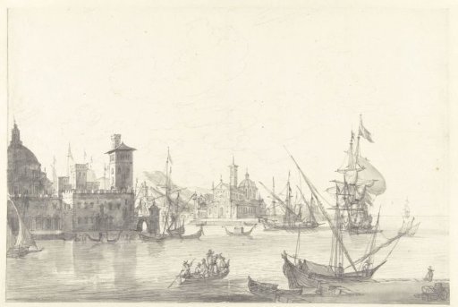 Fantasy View of a Southern Port City