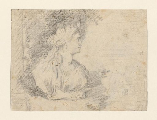 Antique female bust