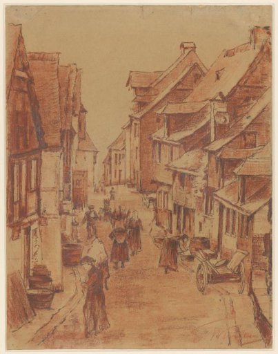 Street in a German Village