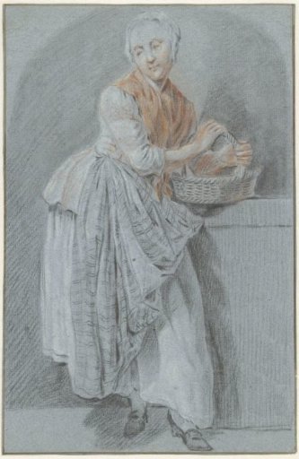 Standing Woman with a Basket