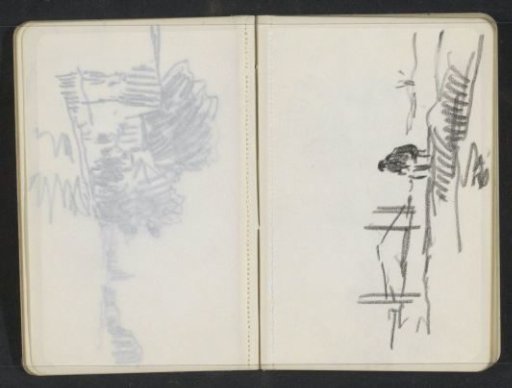 Figure in a landscape