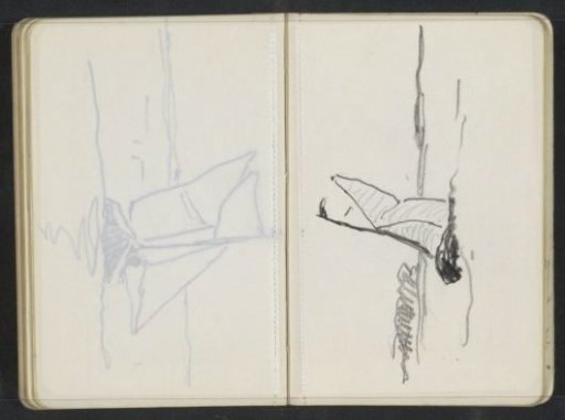 Sailing boat before a coast