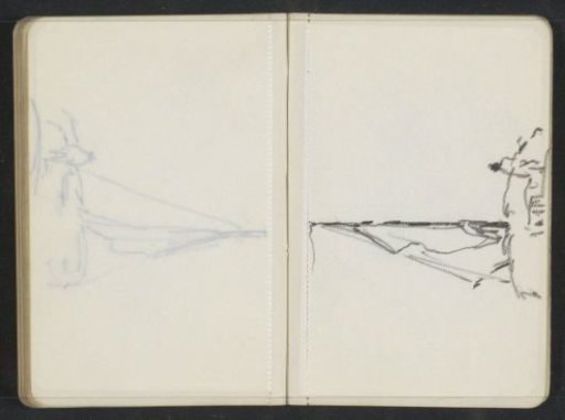 Figure on a sailing boat