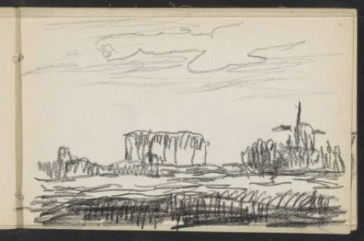 Landscape with a mill