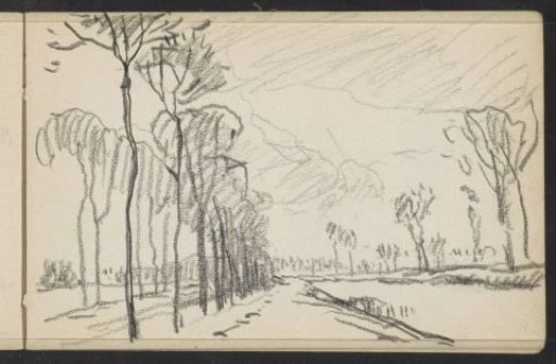 Path in a landscape
