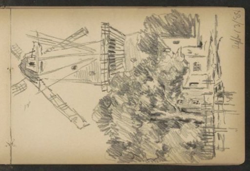 Mill De Roos in Delft