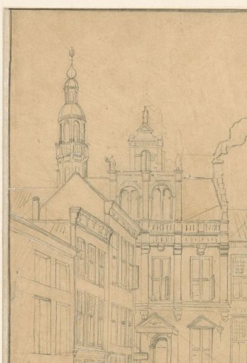 View of the Town Hall of The Hague