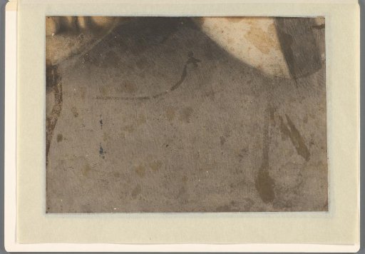 Fragment of a larger drawing of a person