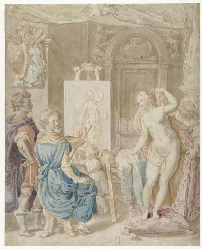 Apelles Painting Campaspe