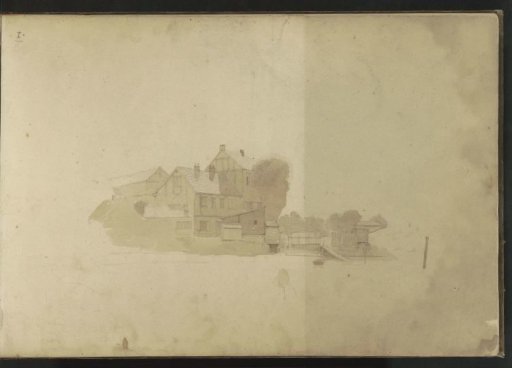 Houses on a quay