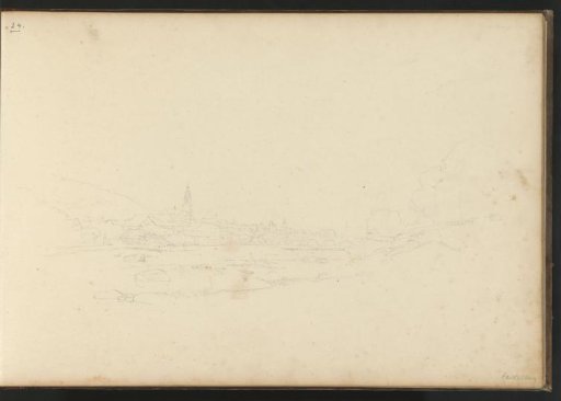 View of Heidelberg on the Neckar