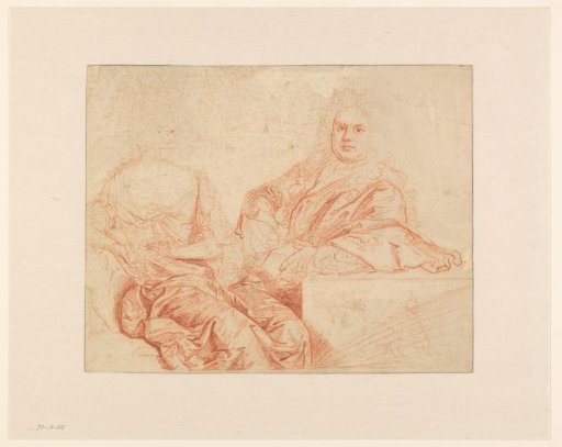 Portrait of Grinling Gibbons and his wife