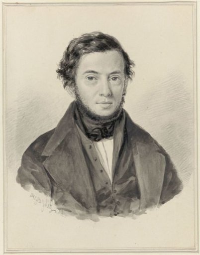 Portrait of Jacobus Theodorus Abels