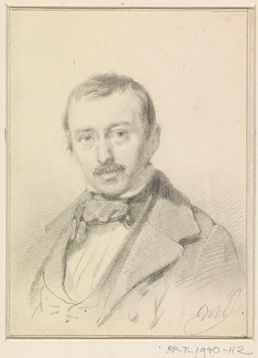 Portrait of Jan Hendrik van de Laar