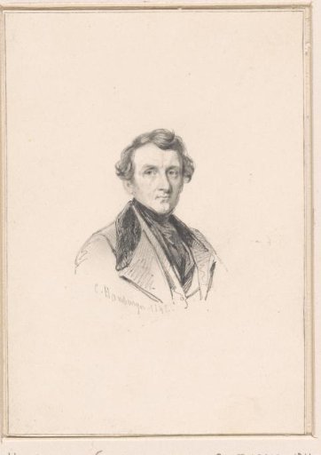 Portrait of Bartholomeus Johannes van Hove