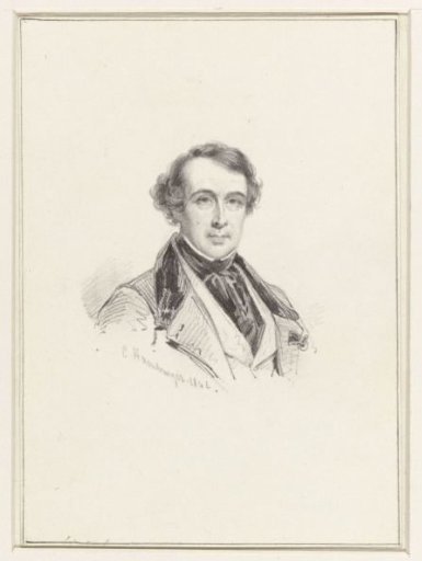 Portrait of Andreas Schelfhout