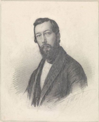 Portrait of Jacobus Everardus Josephus van den Berg