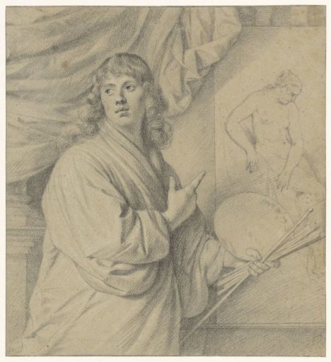 Portrait of Nicolaes Six, for a painting