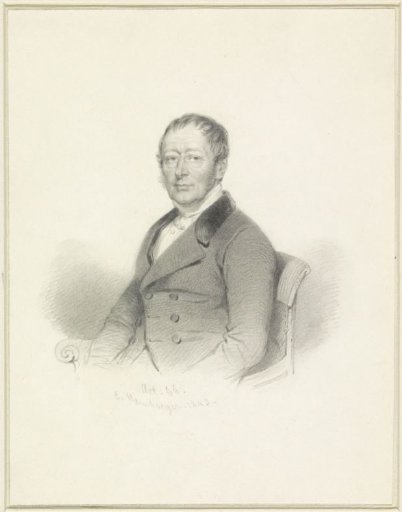 Portrait of Gerrit Lamberts, seated in a chair