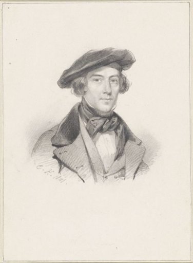 Portrait of the Painter Kasparus Karsen, with a Cap to the Right