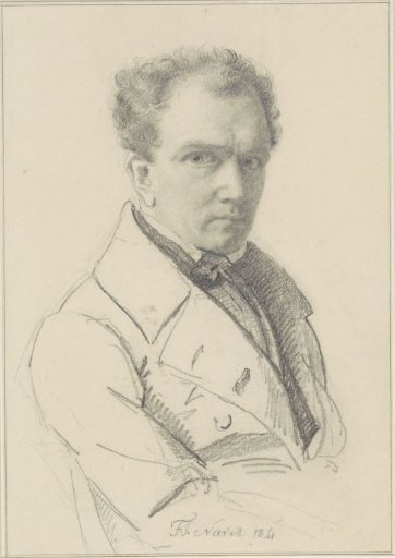 Self-Portrait of François Joseph Navez