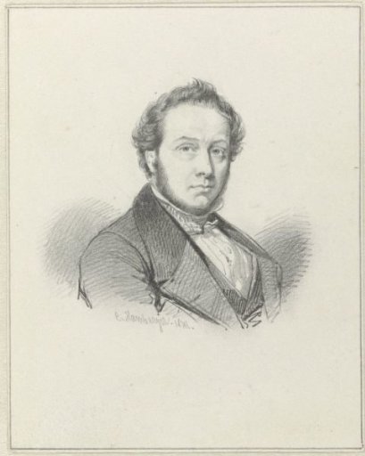 Portrait of the architect Martinus Gerardus Tetar van Elven