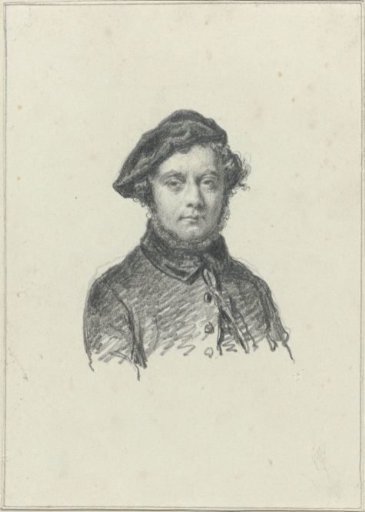 Self-Portrait of the painter Charles Ferdinand Venneman