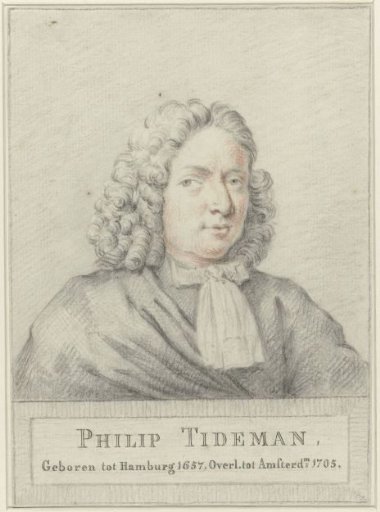 Portrait of the painter Philip Tideman