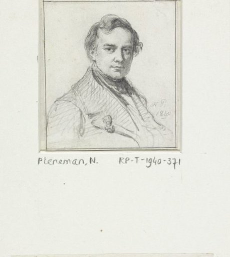 Portrait of Jan Willem Pieneman