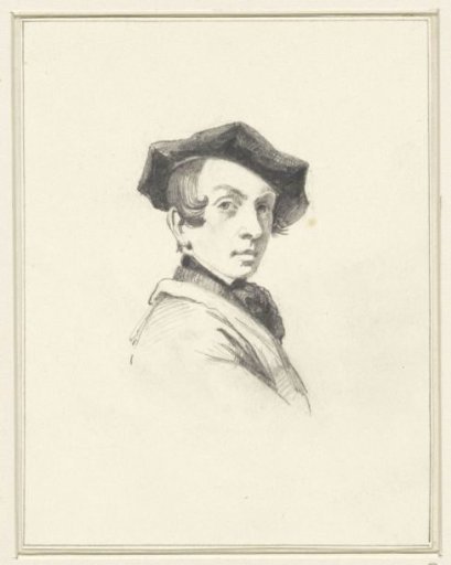 Self-portrait of Jan Wendel Gerstenhauer Zimmerman