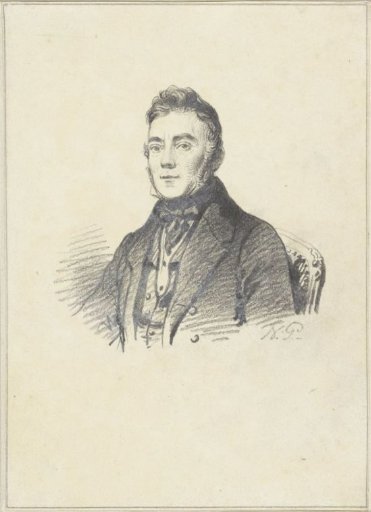 Portrait of the painter George Pieter Westenberg