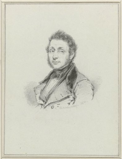 Portrait of Johan David Zocher