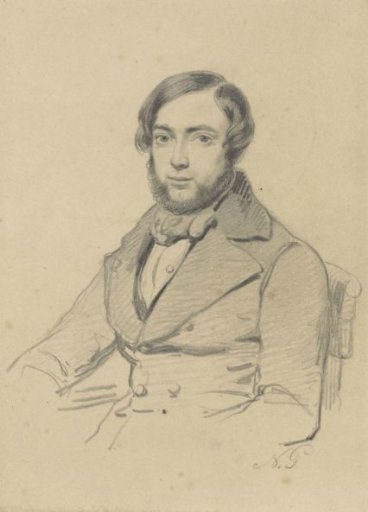 Portrait of Johan Coenraad Hamburger