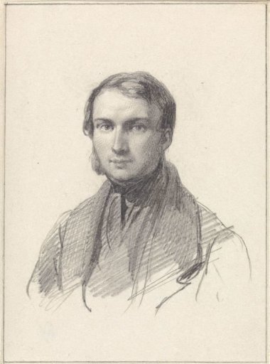 Self-Portrait of Gijsbertus Craeyvanger
