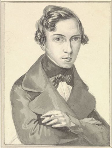 Self-portrait of Pieter Alardus Haaxman