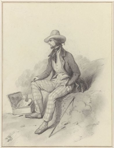 Self-portrait of Karel Frederik Bombled