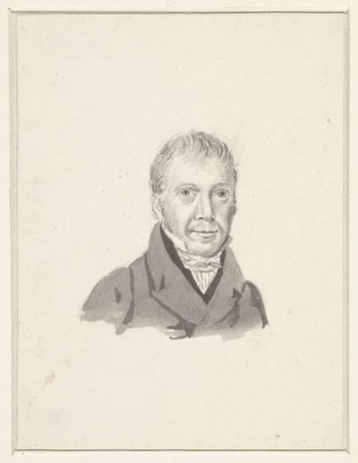 Portrait of Jan Willem Caspari