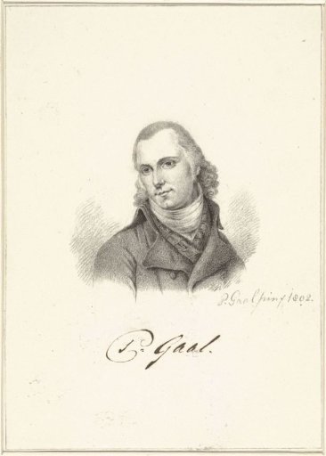 Self-portrait of Pieter Gaal