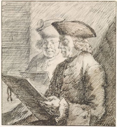 Portrait of Jan de Beijer and Jurriaan Buttner