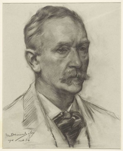 Self-portrait of the painter Marinus van der Maarel