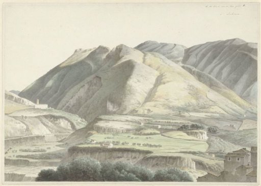 Italian Landscape near Subiaco