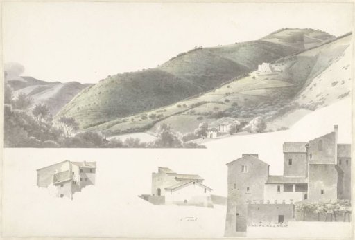 Landscape and Some Houses near Tivoli