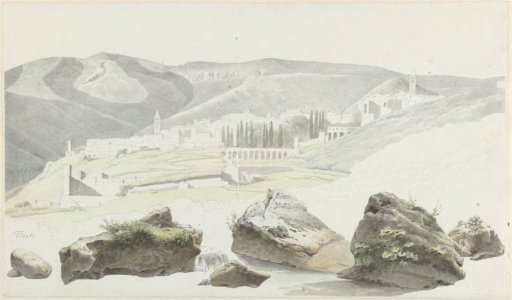 Landscape and City View near Tivoli