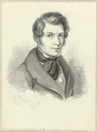 Self-portrait of Frederik Lodewijk Huygens