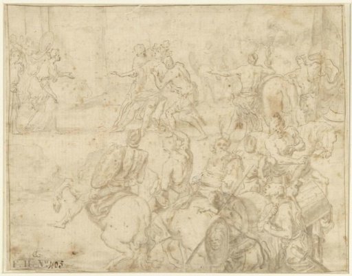 The Meeting of Jephtha and His Daughter