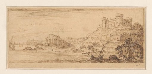 View of the castle of Gaeta
