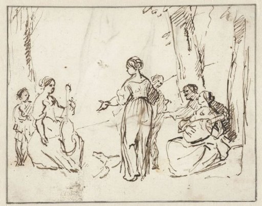 Musical Company in a Garden