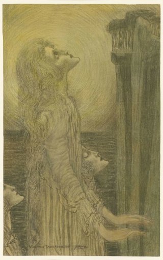 Sketch for Panis Angelicus
